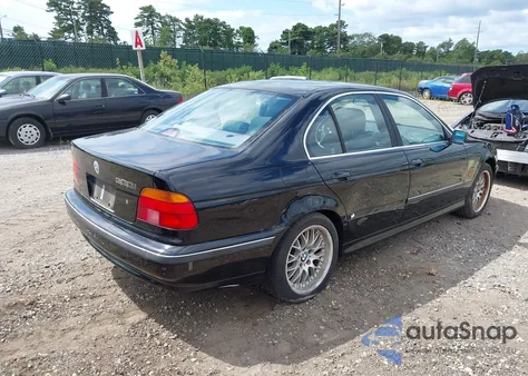1997 BMW 528I из США, поврежденный, VIN WBADD6324VBW09705